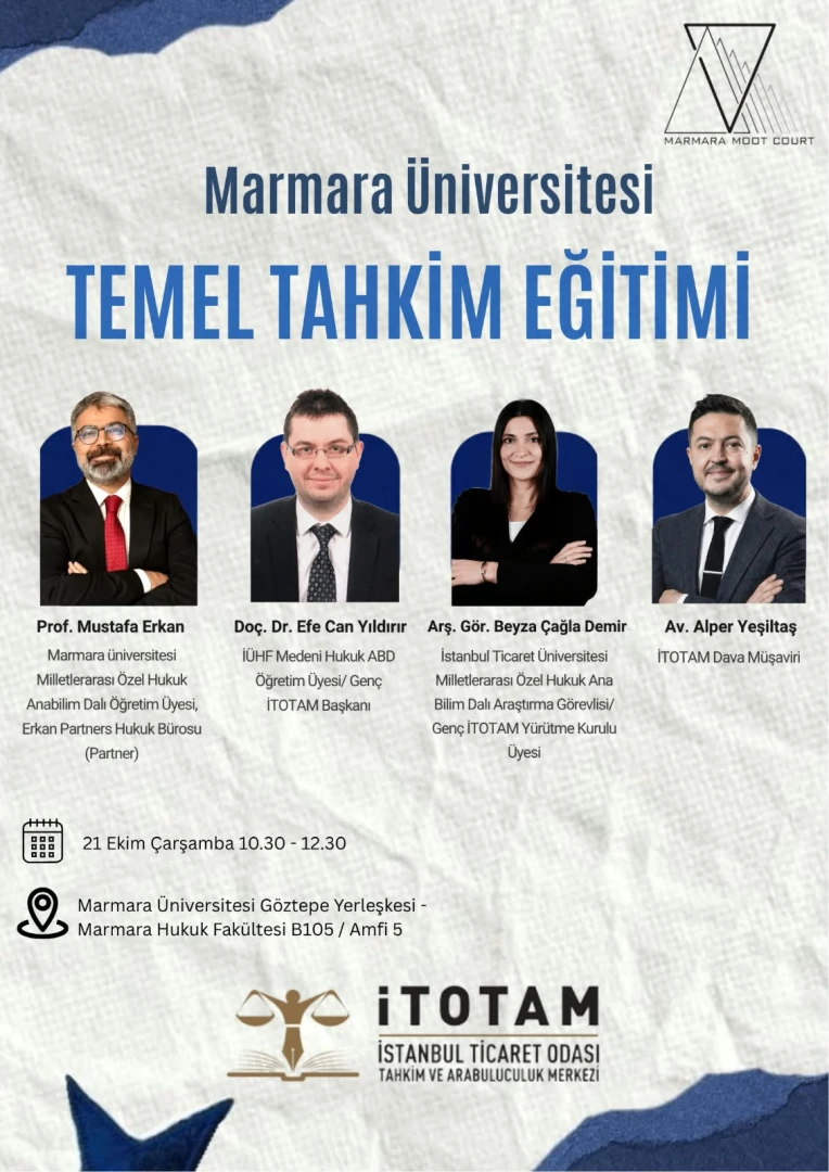Temel Tahkim Eğitimi - Marmara Üniversitesi